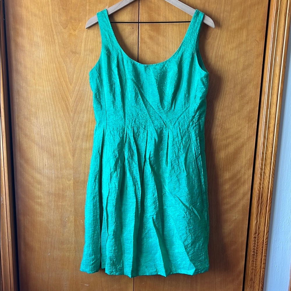 Nine West Emerald Green Sleeveless Dress Size 10